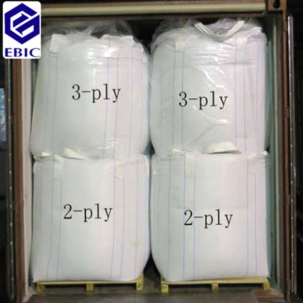 1000kgs 5: 1 Tubular Cross Corner Baffle Sand Sling Ton Jumbo Bulk FIBC Q Ventilated Firewood Fertilizer Cement PP Mesh Plastic Woven Big Bag