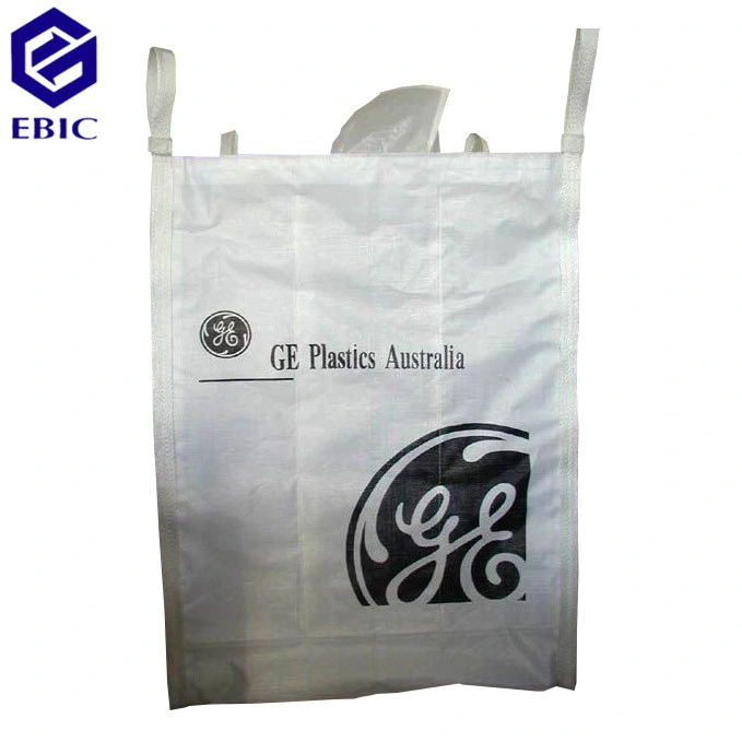 Customized PP Flexible Container Building Material Sand Baffle Cubicon Super Sack Sling Ton Jumbo Bulk FIBC Q Fertilizer Cement Printed Woven Big Bag